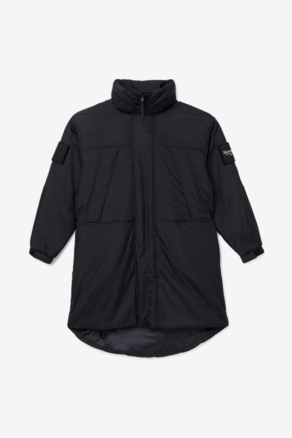 Casacos Fila Homem Pretas - Fila Project 7 Long Puffer Outlet Portugal,ICWT-20431